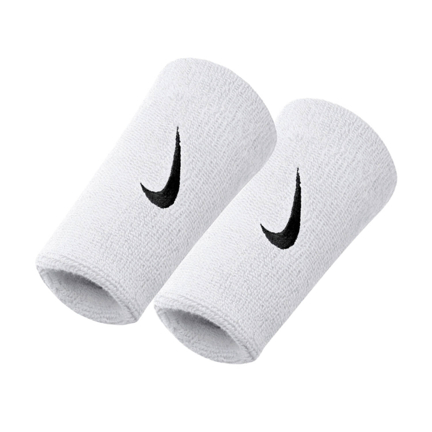 Coppia polsini Nike bianco