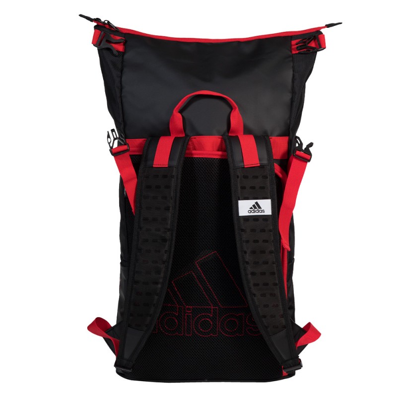 ZAINO ADIDAS MULTIGAME NERO ROSSO - immagine 2