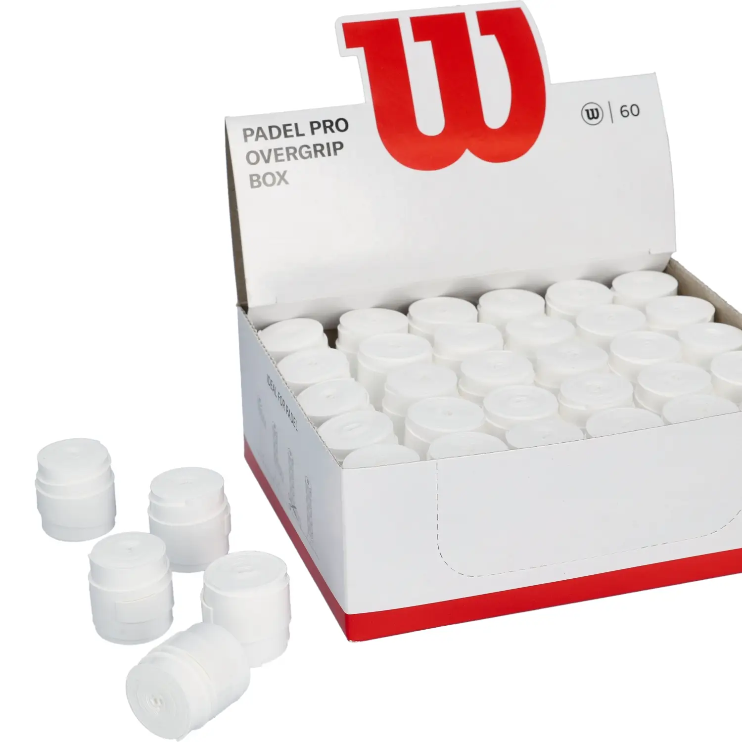 SCATOLA OVERGRIP Wilson Pro OVERGRIP Padel BIANCO